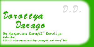 dorottya darago business card